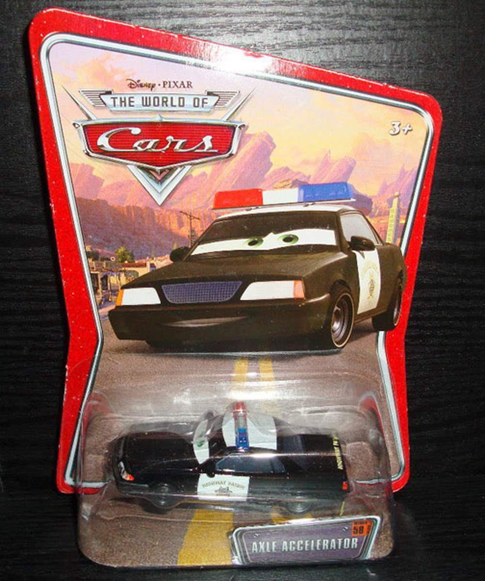 Axle Accelerator Police Car, Mattel Disney CARS Diecast Direct, Inc.
