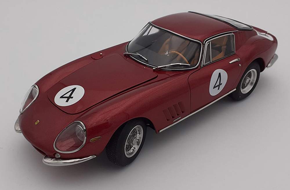 1966 Ferrari 275 Gtb C Chassis No 9063 Burgundy Pre Order Items Diecast Direct Inc