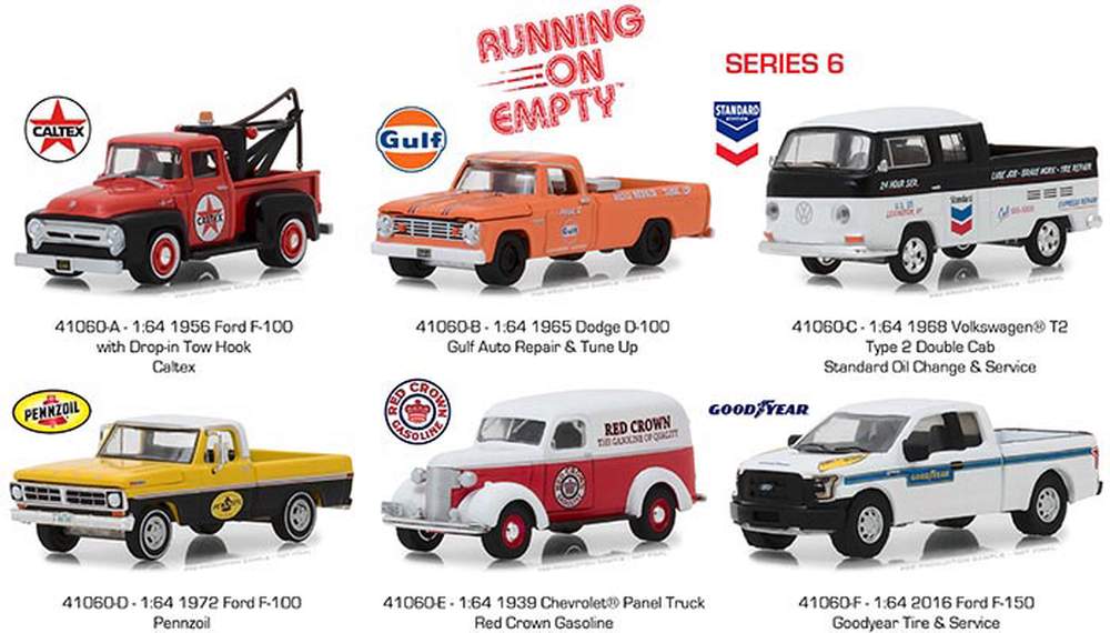 Greenlight Collectibles Running On Empty Series 6 2016 Ford F150 Good Year NEW