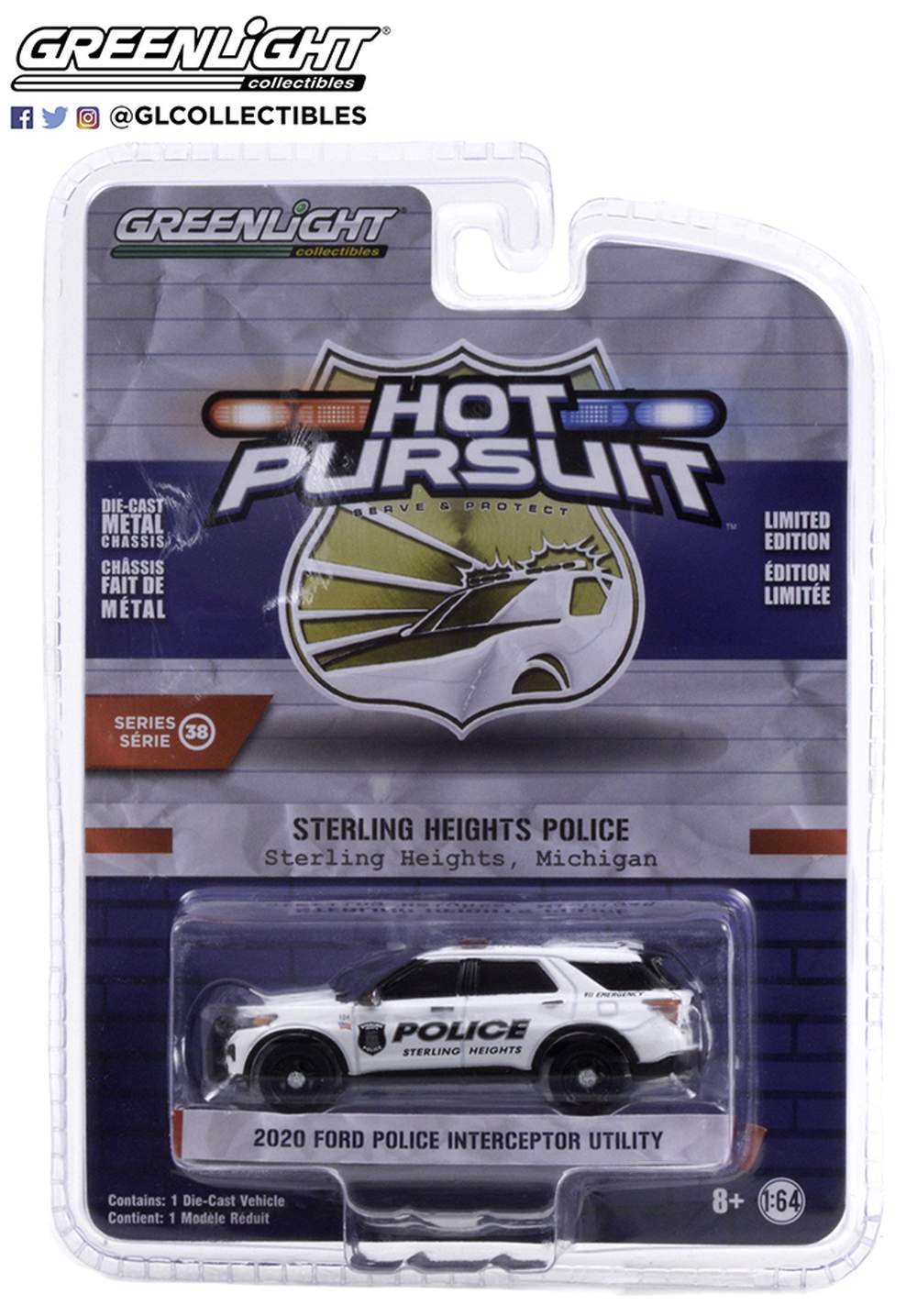 164 Hot Pursuit Series 38 2020 Ford Police Interceptor