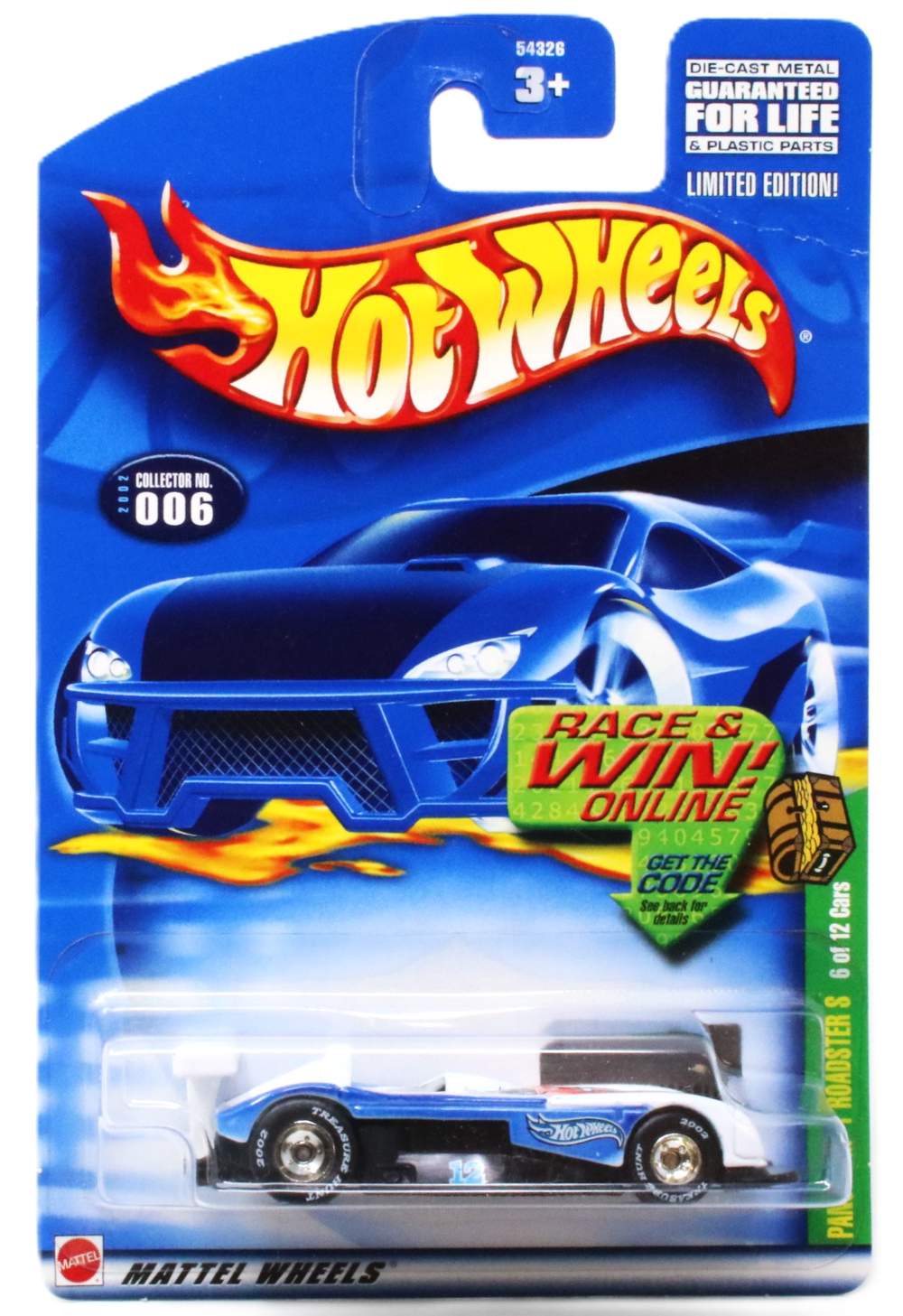 バンボシ　５点セット　0703 Treasure Hunt 1:64 Panoz LMP-1 Roadster S (White/Blue), Vintage