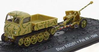 Steyr RSO/01 with Pak 40 - German Army, 1944