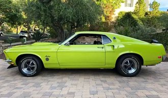 1:18 1969 Ford Mustang 600 (Groovy Green)