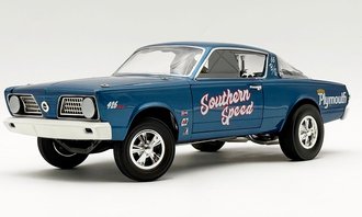 1:18 1966 Plymouth HEMI Under Glass Cuda "Southern Speed" 1:18 1966 Plymouth HEMI Under Glass Cuda "Southern Speed"