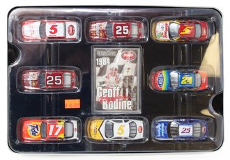 1:64 Hendrick Motorsports 100 NASCAR Wins w/Collectible Card Deck & Tin (Set of 8)