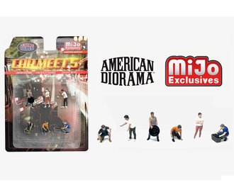 American Diorama 1:64 Figures - Car Meet 5