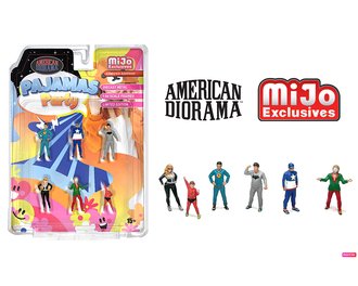 American Diorama 1:64 Figures - Pajamas Party American Diorama 1:64 Figures - Pajamas Party