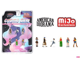 American Diorama 1:64 Figures - Cosmo Girls American Diorama 1:64 Figures - Cosmo Girls