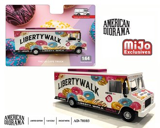 1:64 Food Truck "Liberty Walk LB Cafe Truck"