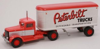 Peterbilt 260 w/22' Trailer "Peterbilt Trucks"