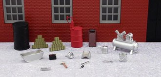 1:48 Garage Accessory Set #1 1:48 Garage Accessory Set #1