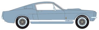 1:18 1967 Mustang Shelby GT500 "Hemmings Motor News" (Brittany Blue)