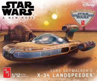 1:12 Star Wars: A New Hope Land Speeder (Model Kit - All New Tooling)