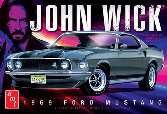 1:25 1969 Ford Mustang Mach I "John Wick" (Model Kit)