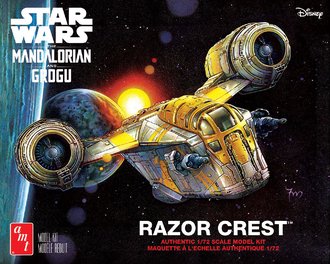1:72 Star Wars: The Mandalorian & Grogu Razor Crest (Model Kit - Skill 2)
