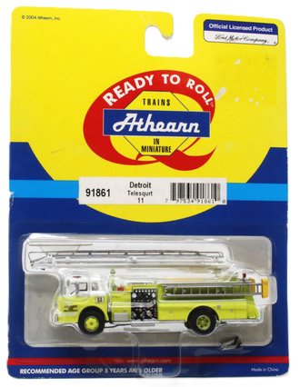 Ford C Fire Telesqurt "Detroit Telesqurt #11" (Lime Green/White) Ford C Fire Telesqurt "Detroit Telesqurt #11" (Lime Green/White)