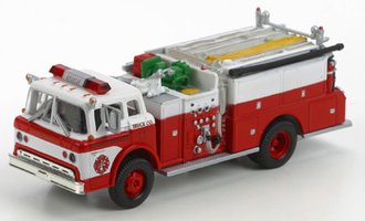 Ford C Fire Truck "County #11" (Red/White)