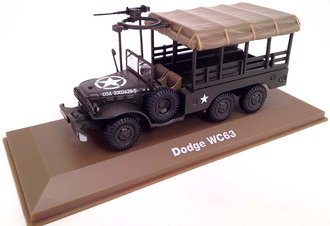 1:43 Dodge WC63 6x6 Covered w/Turret 1:43 Dodge WC63 6x6 Covered w/Turret