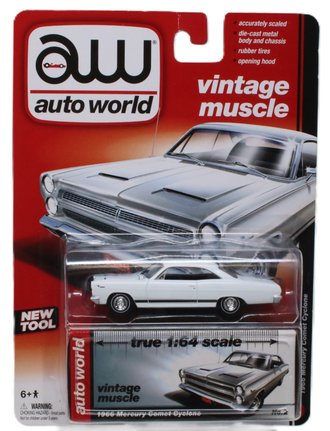 1:64 1966 Mercury Comet Cyclone (White)