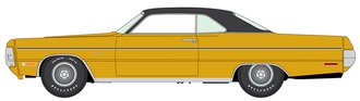 1:64 1971 Plymouth Fury III (Bahama Yellow)