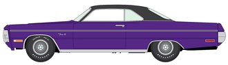 1:64 1971 Plymouth Fury III (In-Violet)