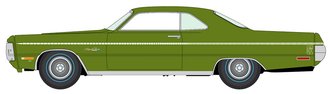1:64 1971 Plymouth Sport Fury GT (Amber Sherwood Poly)