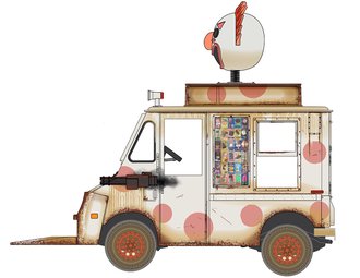 1:64 Twisted Metal - Sweet Tooth's Ice Cream Truck 1:64 Twisted Metal - Sweet Tooth's Ice Cream Truck