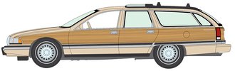 1:64 1995 Buick Roadmaster Wagon (Light Driftwood Poly) 1:64 1995 Buick Roadmaster Wagon (Light Driftwood Poly)