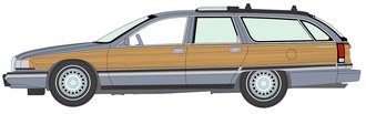 1:64 1995 Buick Roadmaster Wagon (Light Adriatic Poly) 1:64 1995 Buick Roadmaster Wagon (Light Adriatic Poly)