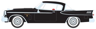 1:18 1957 Studebaker Gold Hawk MCACN (Midnight Black) 1:18 1957 Studebaker Gold Hawk MCACN (Midnight Black)
