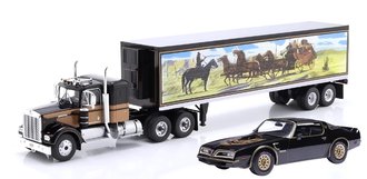 1:43 1977 Kenworth W900A w/Reefer Trailer 1:43 1977 Kenworth W900A w/Reefer Trailer