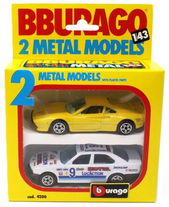 1:43 Ferrari GTO, BMW 535 I #9