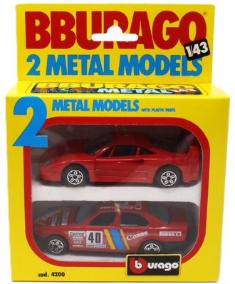 1:43 Ferrari F40, BMW 535 I #40