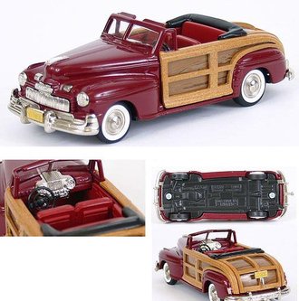 1946 Mercury Sportsman Convertible Woody (Maroon)