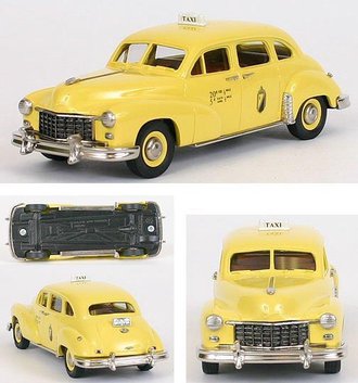 1949 Checker Taxi Cab (Yellow)