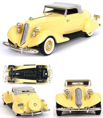 1935 Studebaker Commander Roadster (Canary Yellow)