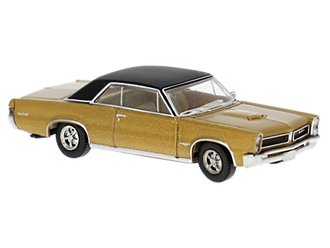 1:87 1965 Pontiac GTO Coupe (Gold/Black)