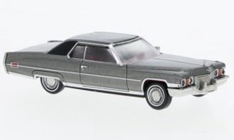 1:87 1972 Cadillac Coupe DeVille (Silver)