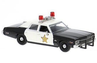 1:87 1974 Dodge Monaco "Sheriff" (Black/White)