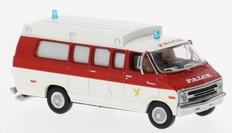 1:87 1975 Dodge B 200 Ambulance "Falck"