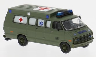 1:87 1975 Dodge B 200 Ambulance "US Army" 1:87 1975 Dodge B 200 Ambulance "US Army"