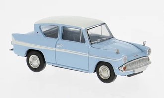 1:87 1959 Ford Anglia (Blue/White)