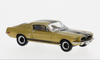 1:87 1968 Ford Mustang Fastback (Gold/Black) 1:87 1968 Ford Mustang Fastback (Gold/Black)