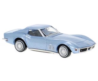 1:87 1967 Chevrolet Corvette C3 (Blue)