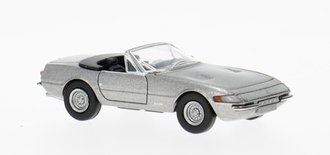 1:87 1971 Ferrari 365 GTS/4 Daytona Spider (Silver)