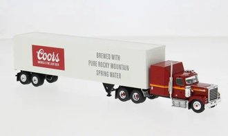 1:87 1980 Chevrolet Bison w/Trailer "Coors Light"