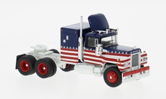 1:87 1966 Mack RS 700 Tractor "Stars & Stripes" (Red/White/Blue)