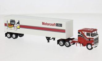 1:87 1978 Ford CLT 9000 w/Trailer "Motorcraft" 1:87 1978 Ford CLT 9000 w/Trailer "Motorcraft"