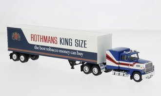 1:87 1978 Ford LTL 9000 w/Van Trailer "Rothmans"