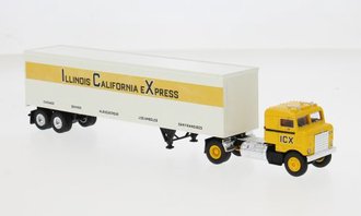 1:87 1950 Kenworth Bullnose w/Trailer "ICX"